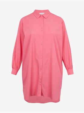 Růžová dámská dlouhá košile Fransa Dámské