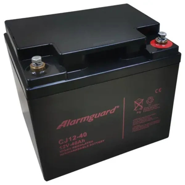 AlarmGuard CJ12-40 / Olověný akumulátor / bezúdržbový / 12V / 40Ah / životnost 5 let (700-01-114)