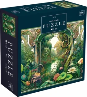 INTERDRUK Puzzle Secret Garden: Zapomenutá zahrada