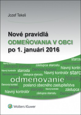 Nové pravidlá odmeňovania v obci po 1. januári 2016
