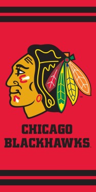 TipTrade Plážová osuška Chicago Blackhawks NHL II. jakost