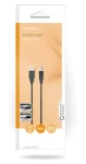 Nedis USB 2.0 kabel černá / Kabel USB / USB-A - USB-B / 480 Mbps / 5 m (CCGB60100BK50)