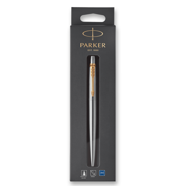 Parker Jotter Stainless Steel GT - kuličkové pero, blistr