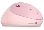 CONNECT IT FOR HEALTH LADIES růžová / Ergonomická vertikální bezdrátová myš / 2.4GHz / 1600 DPI (CMO-2600-PK)