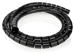 Nedis SWB KS-10BLACK černá / Spirálové kabelové pouzdro / 10 m / O kabelu 60 mm / PVC (SWB KS-10BLACK)