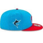 New Era Pánská kšiltovka Miami Marlins MLB Official City Connect 9FIFTY Snapback