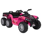 Mamido Dětská elektrická čtyřkolka Quad Sport TX ATV růžová