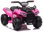 Mamido Dětská elektrická čtyřkolka ATV růžová