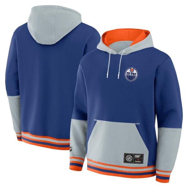 Fanatics Pánská mikina Edmonton Oilers NHL Foundation Hoodie Velikost: 2XL