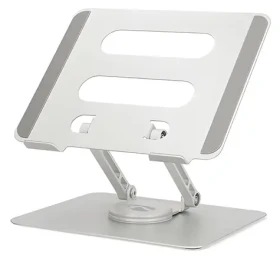 Nedis NBSTND110SI / Stojan na notebook / 17" / Skládací / Otočný 360° (NBSTND110SI)