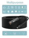 PremiumCord USB-C/USB-A repeater 7m / Prodlužovací kabel / USB 3.2 Gen 2 / 10 Gbit/s / aktivní (ku3rep7bl)