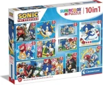 CLEMENTONI Puzzle Ježek Sonic 10v1