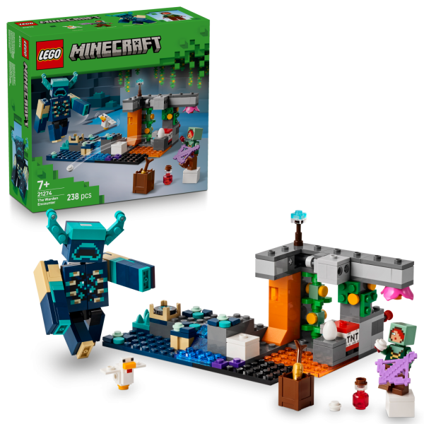 LEGO® Minecraft® 21274 Setkání se Strážcem - LEGO® Minecraft™