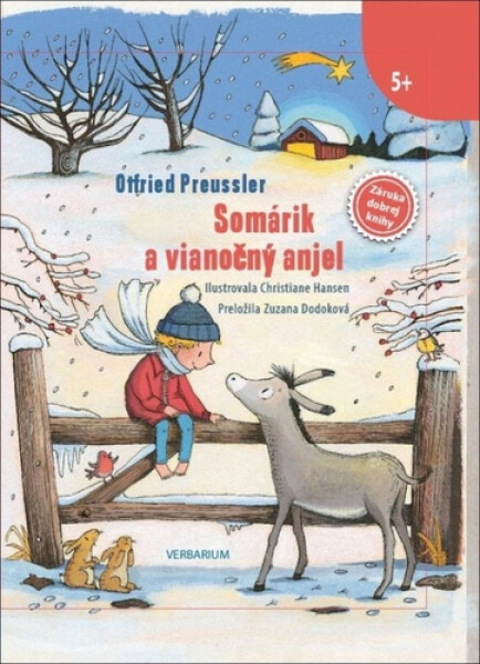 Somárik vianočný anjel