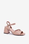 Sandály na podpatku model 213185 Step in style 37