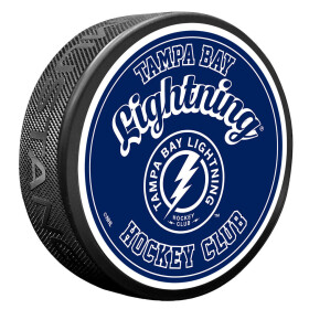 Mustang Puk Tampa Bay Lightning NHL Retro Script
