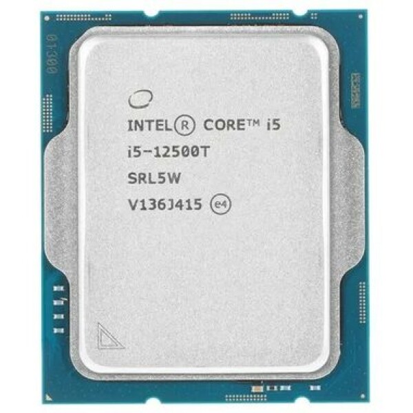 Intel Core i5-12500T @ 2.0GHz - TRAY / TB 4.4GHz / 6C12T / 18MB / UHD 770 / LGA 1700 / Alder Lake / 74W (CM8071504647706)