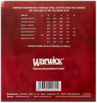Warwick 42200 - Red Label 4-string Set M - .045 - .105