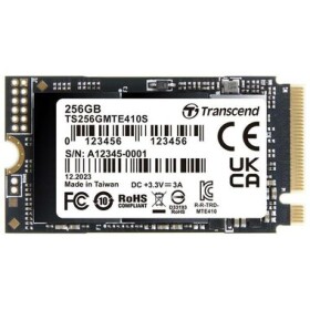 Transcend MTE410S 256GB M.2 2242 Gen RW: 3300/1600 MBps IOPS: 190K/370K MTBF 2.0mh 5y