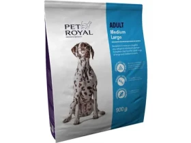 Pet Royal Adult Medium Large 900g / Kompletní krmivo pro dospělé psy středních a velkých plemen (8592641025433)