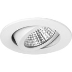 Paulmann 92907 Whirl LED vestavné svítidlo, LED, pevně vestavěné LED, 4.9 W, hliník (kartáčovaný), saténová, sada 3 ks