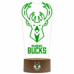 Cedule Milwaukee Bucks NBA Team Logo LED-Leuchtschild