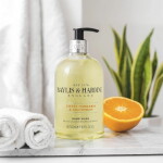 Baylis & Harding Dárková sada péče o ruce Sweet Mandarin/Grapefruit 2x500 ml, žlutá barva, plast