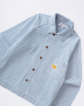 Service Works House Gingham FOH Jacket Blue M