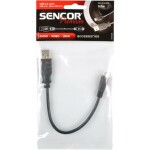 SENCOR SCO 512-002 kabel USB A samec - B samec 0.2 m (8590669152186)