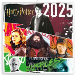 Kalendář 2025 poznámkový: Harry Potter, 30 30 cm