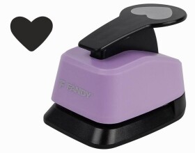 Děrovačka dekorační 37mm - Srdce 023