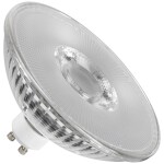 SLV 1005274 LED Energetická třída (EEK2021) F (A - G) GU10 žárovka 8.0000000000000 W teplá bílá (Ø x v) 111 mm x 6.1 cm 1 ks