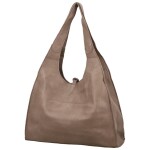 Trendy dámský koženkový set kabelek Winona, taupe