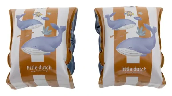 Little Dutch Nafukovací rukávky Ocean World modrá / od 2 do 6 let / PVC (2016384LD)