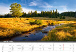 Nástěnný kalendář 2026 Helma - Šumava