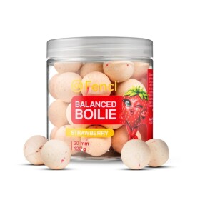 Fencl Balanced Boilie Strawberry 120g,Fencl Balanced Boilie Strawberry 120g