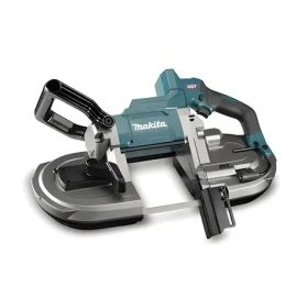 Makita PB002GZ XGT modrá/černá / Aku pásová pila / 40 V / bez aku / O řezu do 127 mm / rychlost pásu 3,2 m/min (PB002GZ)