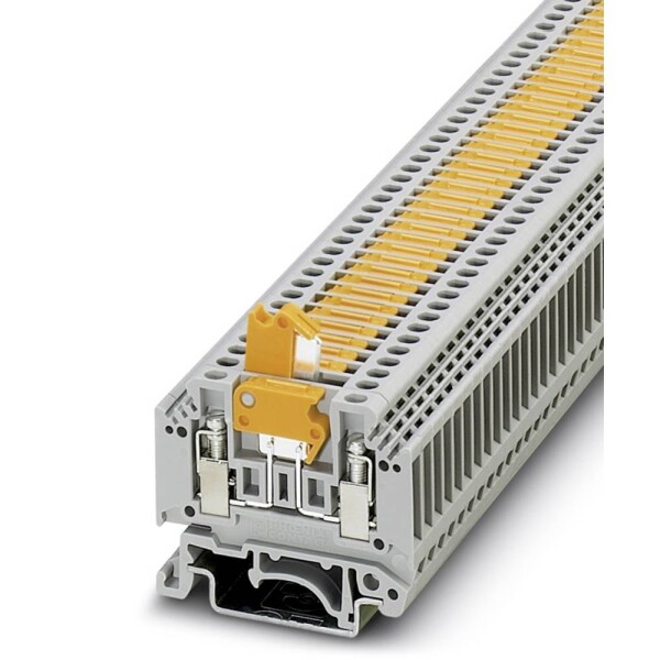 Phoenix Contact 3101016 oddělovací svorka 5.2 mm šroubovací šedá 50 ks