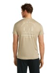 Pánské merino triko s krátkým rukávem ICEBREAKER Mens 150 Tech Lite SS Tee Peaceful Pass, Flagstone velikost: XXL