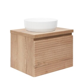 Koupelnová skříňka pod umyvadlo Naturel Savona 58x43x44,8 cm dub halifax mat SAVONA60DHD SAVONA60DHD