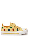 Children's Sneakers With Velcro BIG STAR JJ374056 Yellow