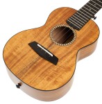 Cascha Concert Ukulele Acacia Solid Top