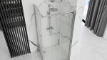 REA/S - Sprchový kout PUNTO 90x90 Se sprchovou vaničkou Savoy black KPL-K1008