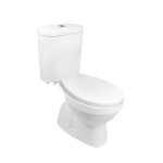 Mereo WC kombi, RIMLESS, spodní odpad s armaturou, 12 ks VSD98AKCE12