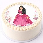 Obrázek Jedlý papír Princezna růžová