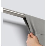 Roztažitelná garnýž 81-162 cm Umbra ZEN - stříbrná