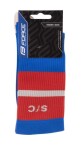 Ponožky FORCE STRIPE dlouhé, modré (barva modrá, velikost S/M)