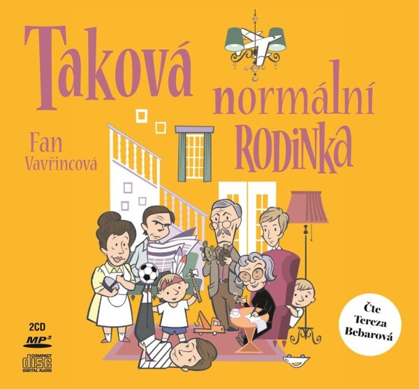 Taková normální rodinka (audiokniha) Fan Vavřincová