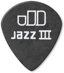 Dunlop Tortex Pitch Black Jazz III 0.88