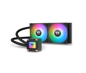 THERMAL TAKE Vodní chladič LA240 ARGB, 2x120mm ARGB, LGA1851, AM5, černá EDF_964065